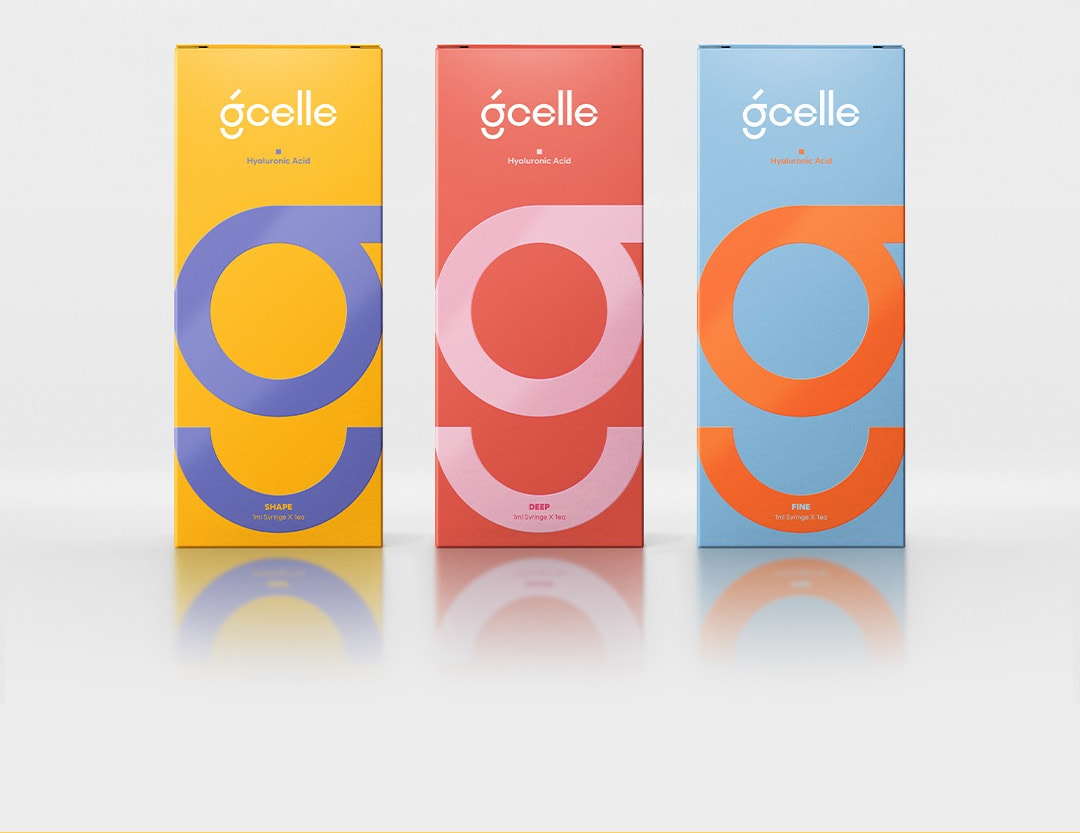 gcelle SHAPE, DEEP, FINE 패키지